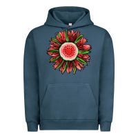 Pigment Midnight Navy Watermelon Sunflower Urban Hoodie - Jasminsmagicworld