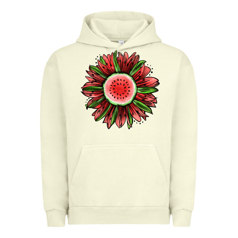 Watermelon Sunflower Urban Hoodie by Jasminsmagicworld | Teevron