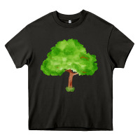 Asphalt tree fa element 1 Heavy Core Tee - FaDigitalArtStudio