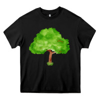 Black tree fa element 1 Heavy Core Tee - FaDigitalArtStudio
