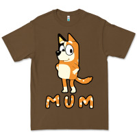 Cacao bluey mom Premium Tee - linhVisuals