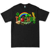 Black teacher st patrick Premium Tee - FaDigitalArtStudio