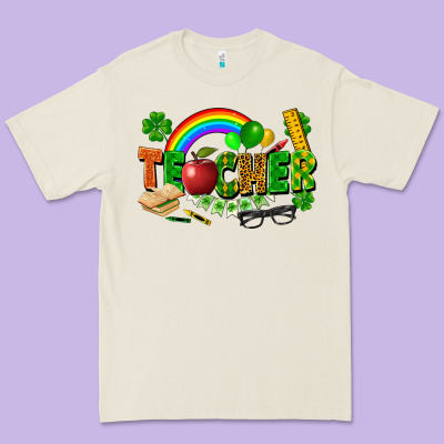 Teacher St Patrick Premium Tee Designed By Fadigitalartstudio