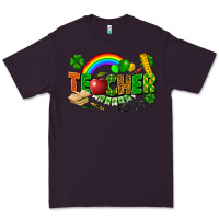 Plum teacher st patrick Premium Tee - FaDigitalArtStudio