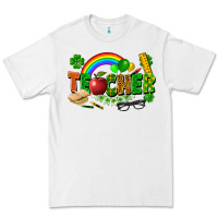 White teacher st patrick Premium Tee - FaDigitalArtStudio