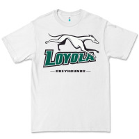 White loyola (md) greyhounds Premium Tee - linhVisuals