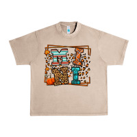French Oak Fall Autumn Leopard Mini Urban Heavy Tee - LillyAllenDesigns