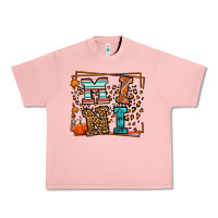Salmon Fall Autumn Leopard Mini Urban Heavy Tee - LillyAllenDesigns