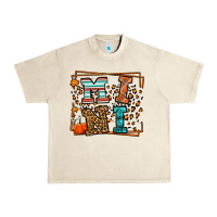 Fall Autumn Leopard Mini Urban Heavy Tee | Teevron