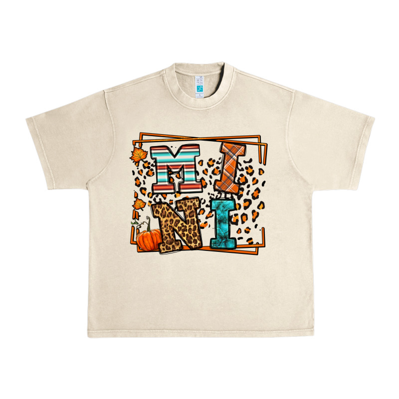 Fall Autumn Leopard Mini Urban Heavy Tee by LillyAllenDesigns | Teevron