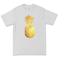 Dove Grey gold pineapple Premium Tee - linhVisuals