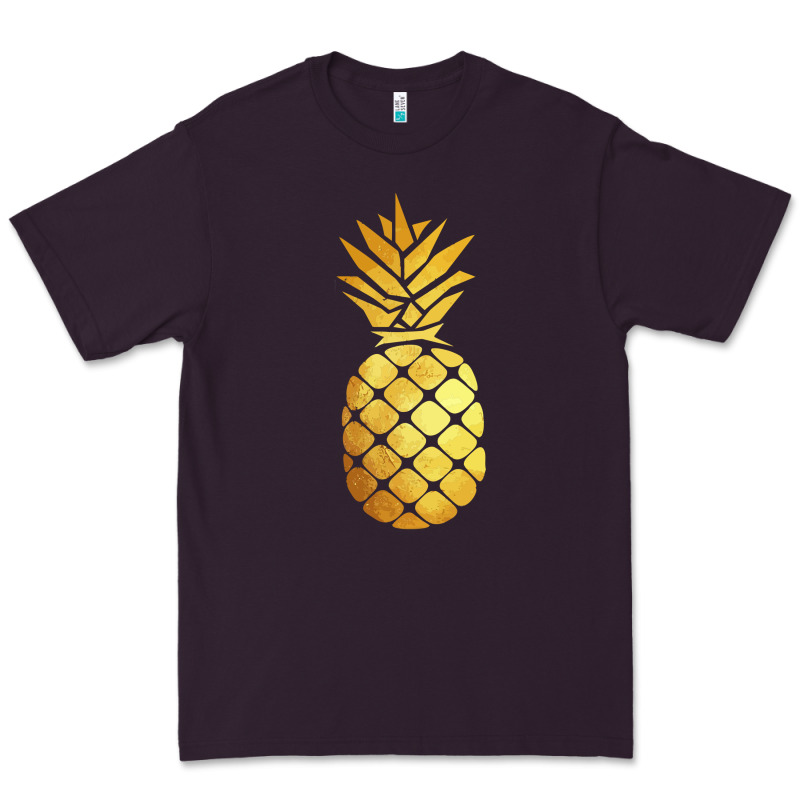 Gold Pineapple Premium Tee by linhVisuals | Teevron