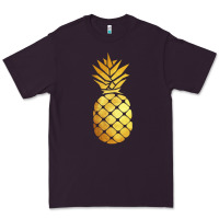 Plum gold pineapple Premium Tee - linhVisuals