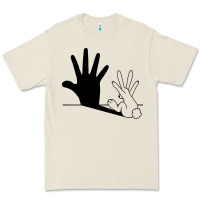 Bone rabbit hand shadow Premium Tee - linhVisuals