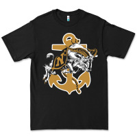 Black navy midshipmen Premium Tee - linhVisuals