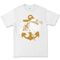 White navy midshipmen Premium Tee - linhVisuals