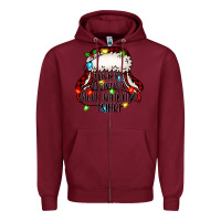 Burgundy this is my Christmas movie watching Zipper Hoodie - Jasminsmagicworld