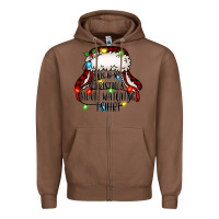 Chestnut this is my Christmas movie watching Zipper Hoodie - Jasminsmagicworld