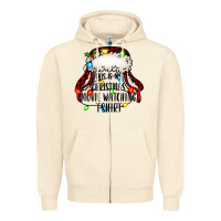 Sandshell this is my Christmas movie watching Zipper Hoodie - Jasminsmagicworld