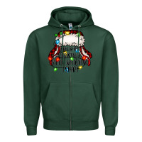 Sports Green this is my Christmas movie watching Zipper Hoodie - Jasminsmagicworld