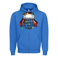 True Royal this is my Christmas movie watching Zipper Hoodie - Jasminsmagicworld