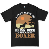 Black boxer beer dog lover t  shirt boxer beer dog lover t  shirt Premium Tee - linhVisuals