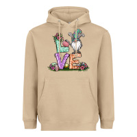 Mushroom easter gnome easter bunny gnome Heavyweight Hoodie - Jasminsmagicworld