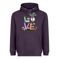 Plum easter gnome easter bunny gnome Heavyweight Hoodie - Jasminsmagicworld