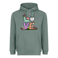 Sage easter gnome easter bunny gnome Heavyweight Hoodie - Jasminsmagicworld