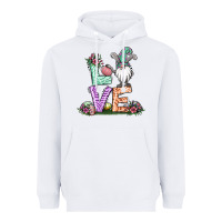 Easter Gnome Easter Bunny Gnome Heavyweight Hoodie | Teevron