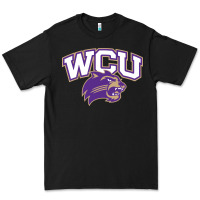 Black western carolina catamounts Premium Tee - linhVisuals