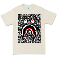 Bone Bape Shark Army Premium Tee - linhVisuals