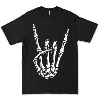 Black rock on skeleton hand Premium Tee - linhVisuals