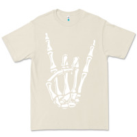 Bone rock on skeleton hand Premium Tee - linhVisuals