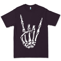 Plum rock on skeleton hand Premium Tee - linhVisuals