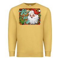 Antique Gold ho ho ho santa claus Premium Sweatshirt - Jasminsmagicworld