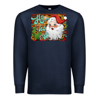 Navy ho ho ho santa claus Premium Sweatshirt - Jasminsmagicworld
