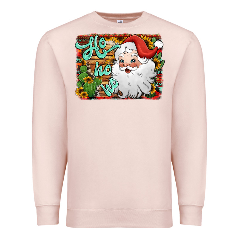 Ho Ho Ho Santa Claus Premium Sweatshirt by Jasminsmagicworld | Teevron