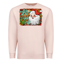 Pale Pink ho ho ho santa claus Premium Sweatshirt - Jasminsmagicworld