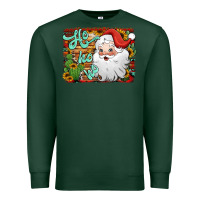 Sports Green ho ho ho santa claus Premium Sweatshirt - Jasminsmagicworld