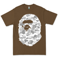 Cacao Gorilla Head Shot Premium Tee - linhVisuals