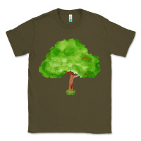 Army Green tree fa element 1 Classic Tee - FaDigitalArtStudio