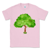 Bubblegum Pink tree fa element 1 Classic Tee - FaDigitalArtStudio