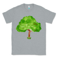 Heather Grey tree fa element 1 Classic Tee - FaDigitalArtStudio