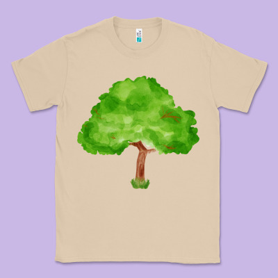 Tree Fa Element 1 Classic Tee Designed By Fadigitalartstudio