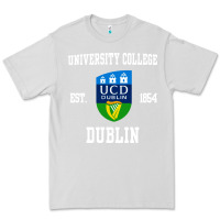 Dove Grey university college dublin Premium Tee - linhVisuals