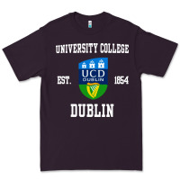 Plum university college dublin Premium Tee - linhVisuals