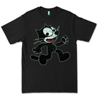 Black felix Premium Tee - linhVisuals