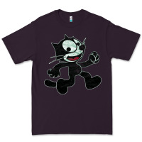 Plum felix Premium Tee - linhVisuals