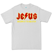 Dove Grey jesus rocks highway to heaven Premium Tee - linhVisuals